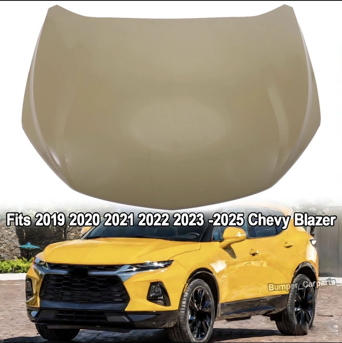 Fit 2019-2025 Chevy Blazer Hood Steel Brand New