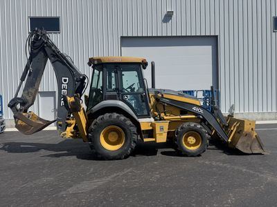John Deere 410l backhoe low hours