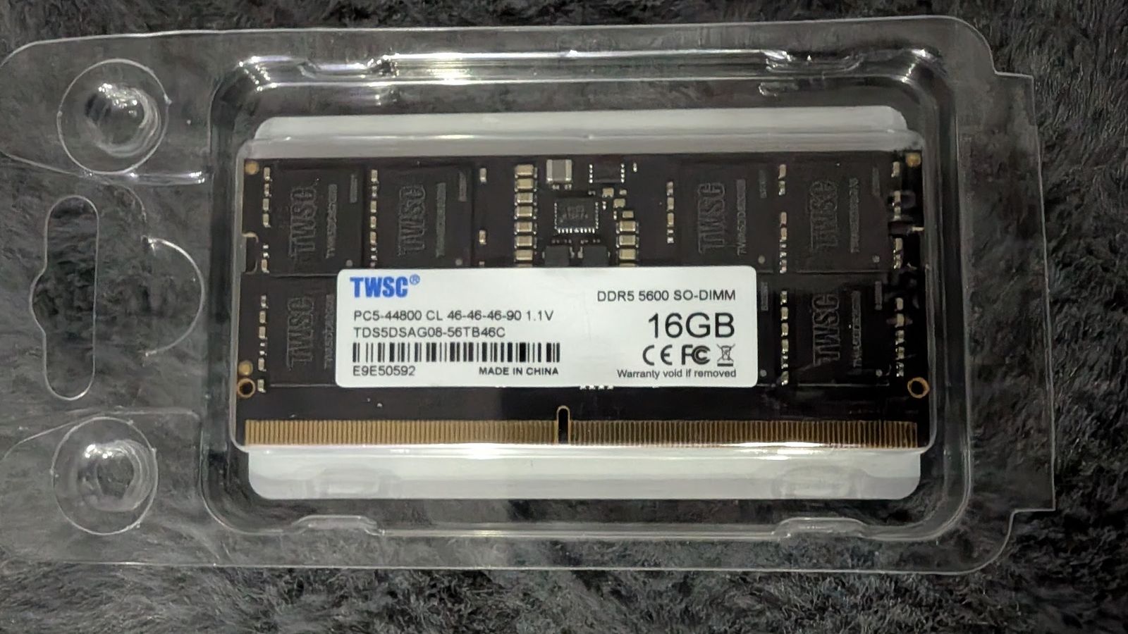 For Sale: 32GB (2x16GB) TWSC DDR5 5600MHz Laptop RAM (SO-DIMM) $200