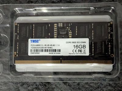 For Sale: 32GB (2x16GB) TWSC DDR5 5600MHz Laptop RAM (SO-DIMM) $200