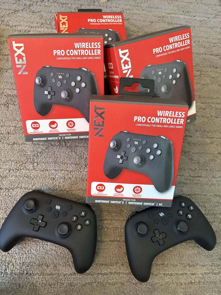(4) Nintendo Next Wireless Controllers - never used
