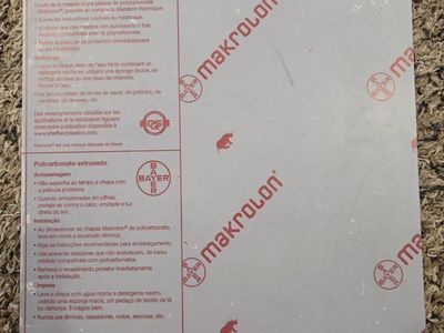 Polycarbonate Sheet 12x12", 1/2" Thick