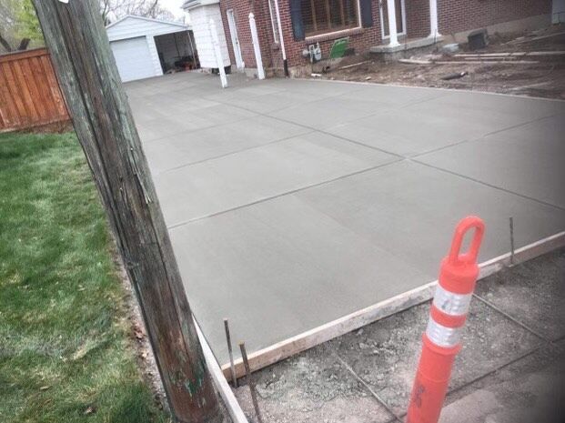 Concrete Driveway Extension | RV Pad | Sports Courts | Landscaping | Sprinkler Installation