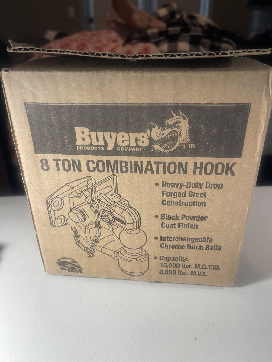 Pintle Hook and 2” Ball combination Hitch