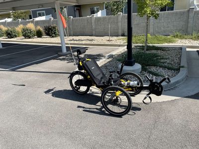 E-recumbent bike