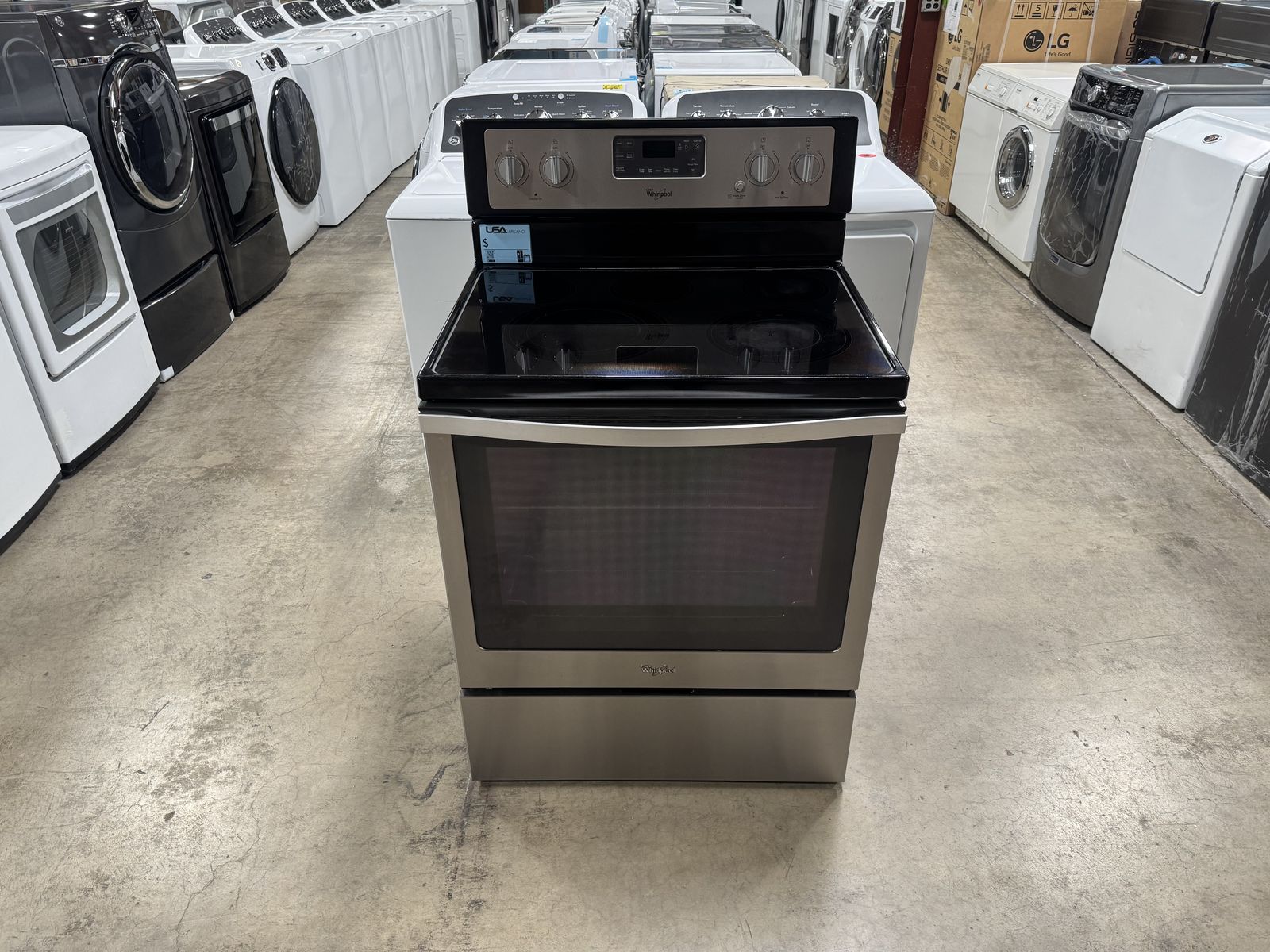 Whirlpool Stainless Steel Range