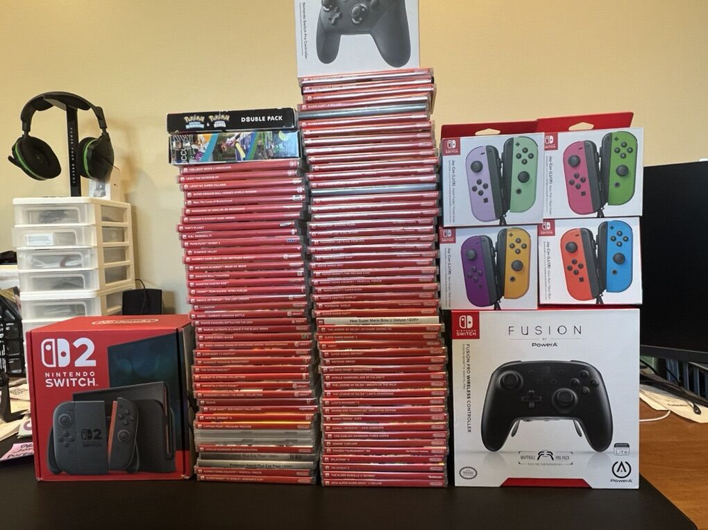 Nintendo Switch 2 Custom Bundle of Hardware/Games