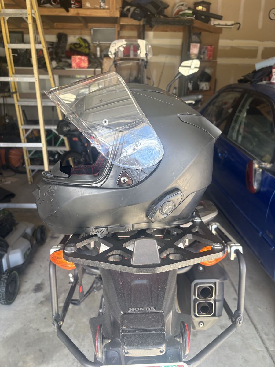 XL Motorcycle Helmet Sedici Strada Sena Bluetooth