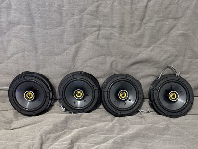 Brand-New Kicker CSC65 6.5-inch Aftermarket Car Speakers (4-Count)