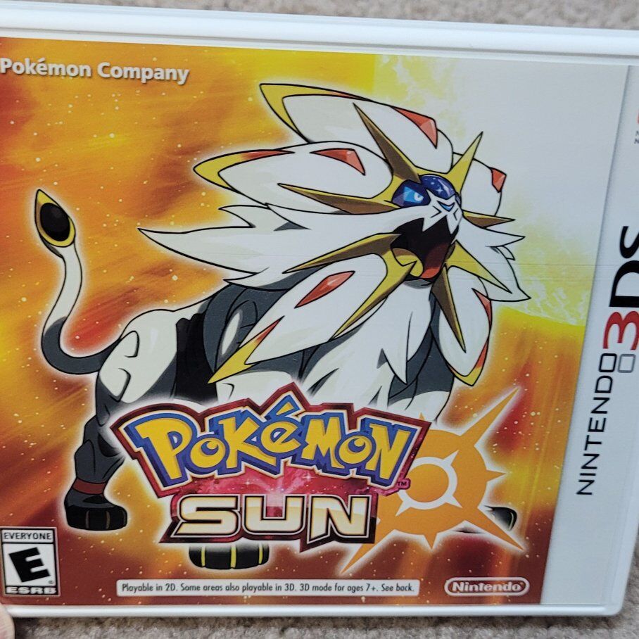 Pokemon Sun 3DS game