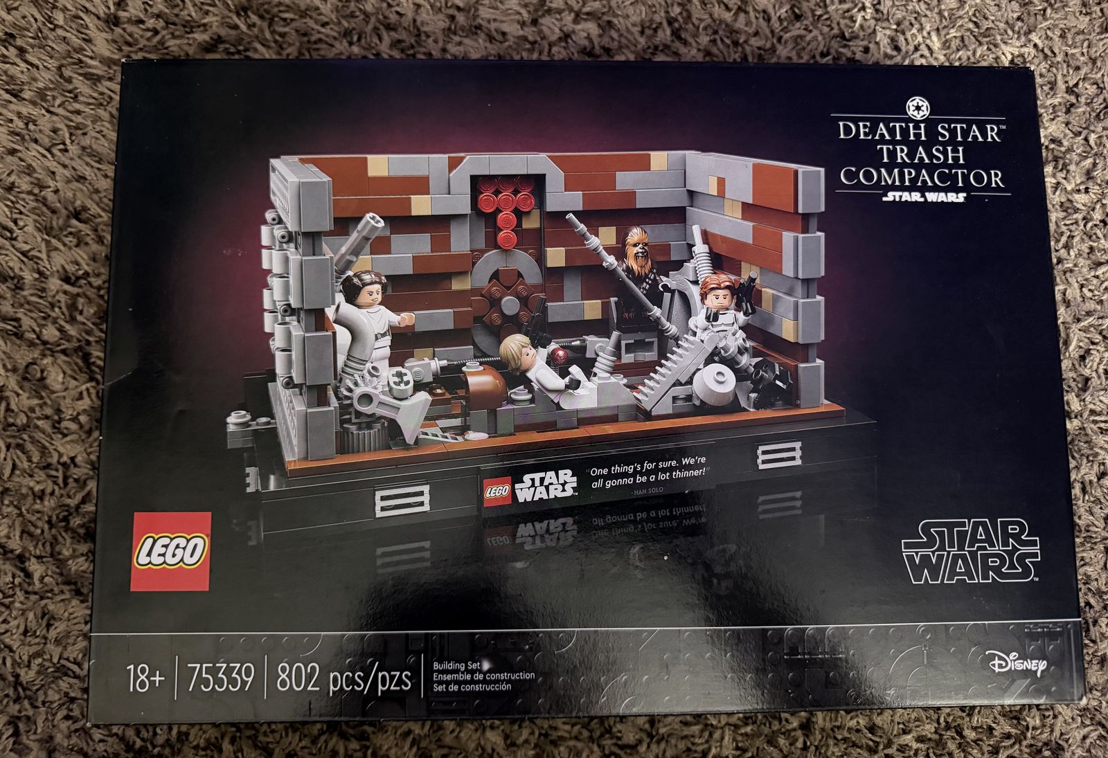 Lego Death Star Trash Compactor 75339
