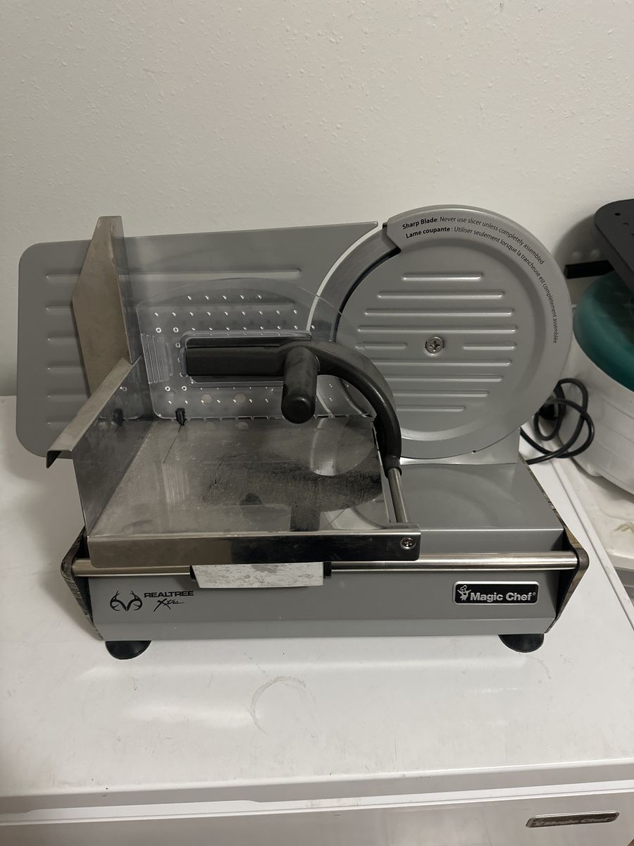 Magic Chef Realtree Xtra Meat Slicer - Used Deli Slicer for Home Kitchen