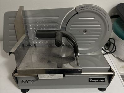 Magic Chef Realtree Xtra Meat Slicer - Used Deli Slicer for Home Kitchen
