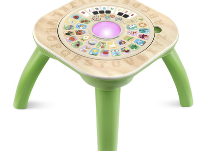 NEW: Leap Frog ABCs & Activities Wooden Table
