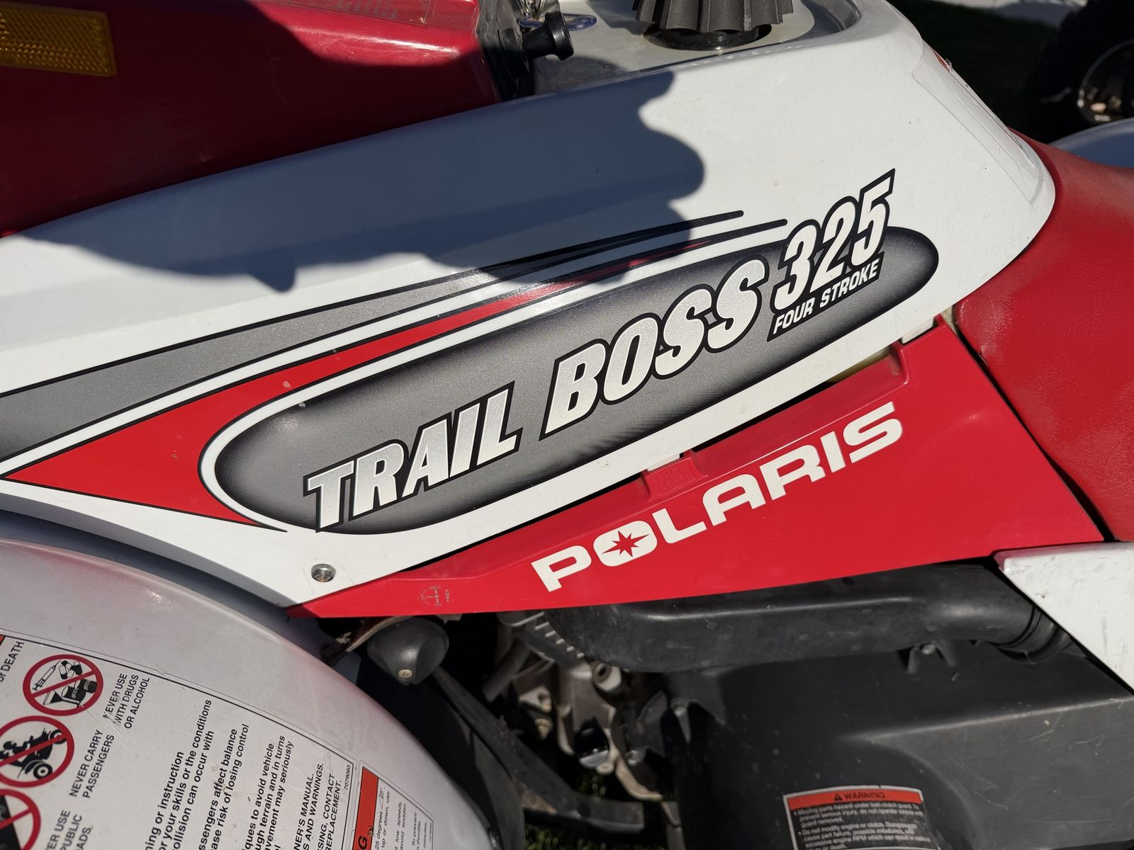 2 Polaris 325 Trailboss