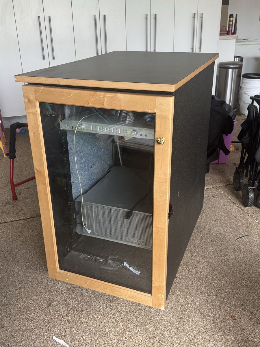 Argosy ISO Box Sound Isolation Rack Enclosure - Great Working Condition, minimal wear, over $4000 new