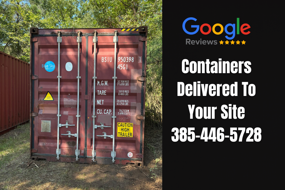 Conex Storage Container 40ft HC – Utah – Ready to Deliver