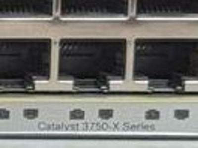 Cisco WS-C3750X-48T-S 48-Port Gigabit Switch - Permanent IP Base - Dual 350W PSU - Tested & Reset