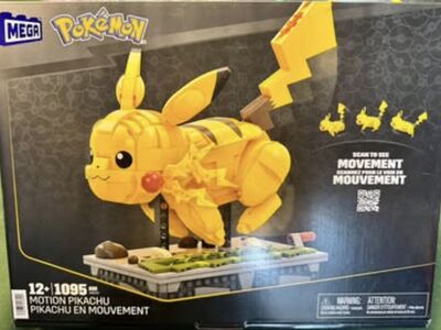 'MEGA' brand Pokemon Motion Pikachu