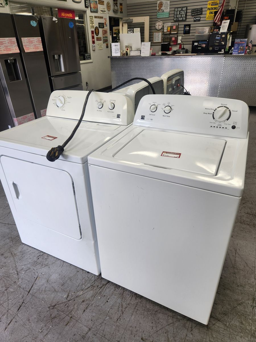 Kenmore White Washer and Dryer Set