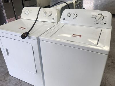 Kenmore White Washer and Dryer Set