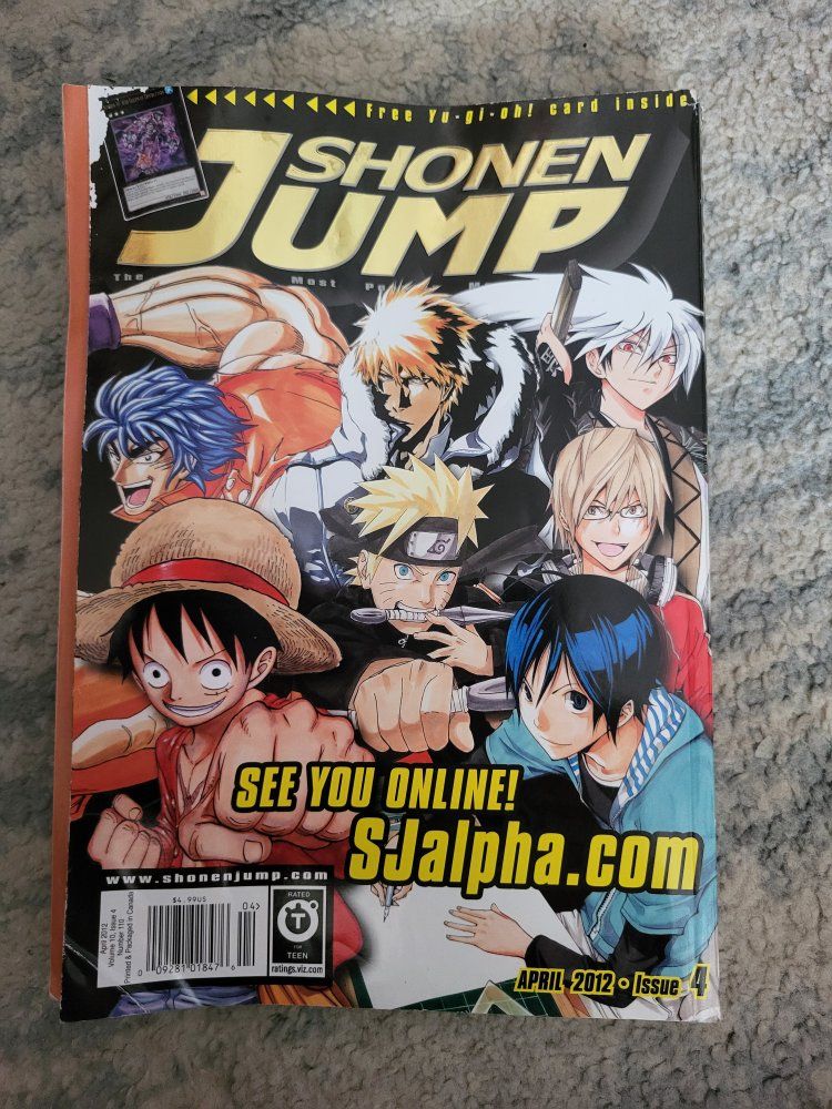Shonen Jump Magazine - April 3012 Issue 4