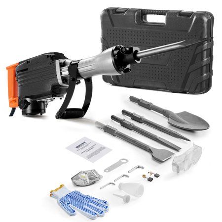 VEVOR Demolition Jack Hammer 2200W, 1350 BPM