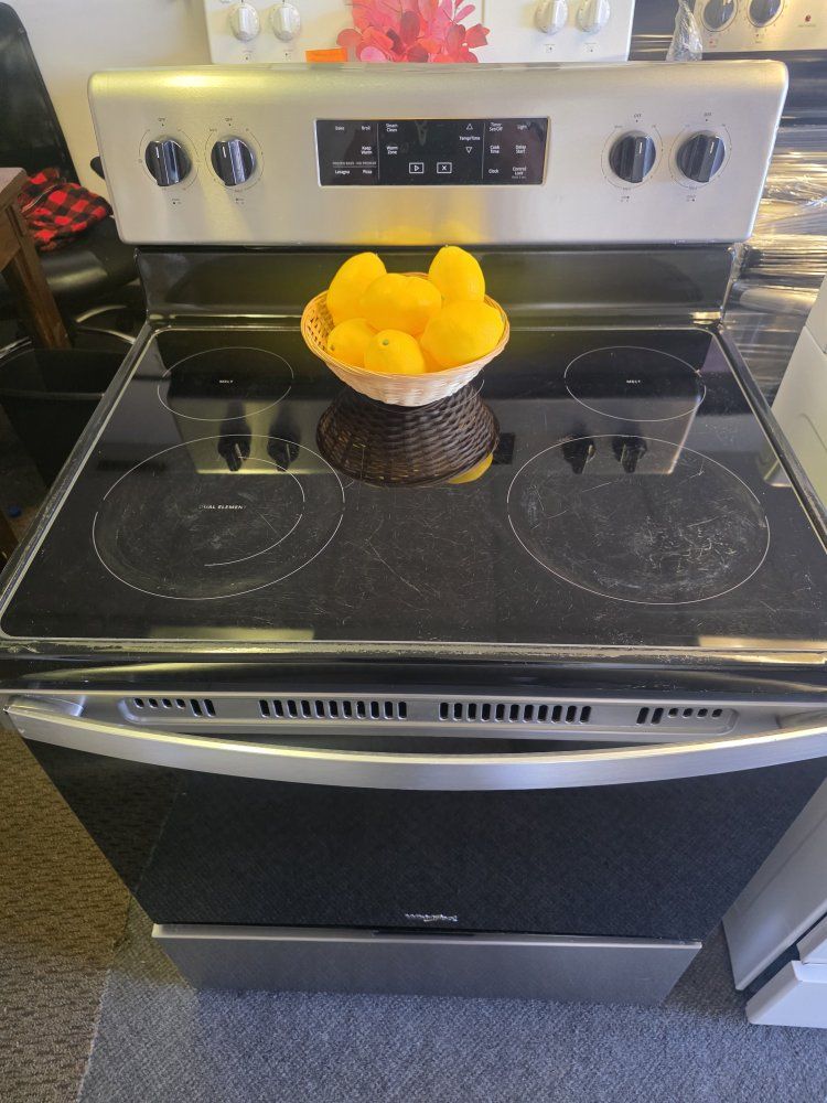whirpool electric stove
