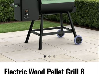 Damniss WPG 305C 8-in-1 Electric Wood Pellet Grill & Smoker - 456 Sq In
