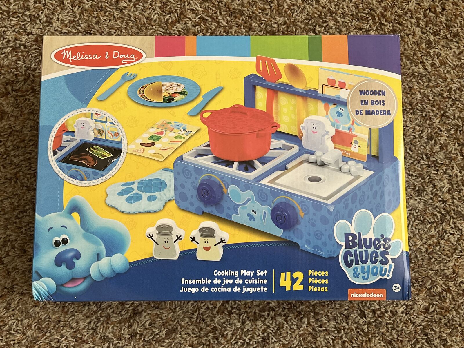 NEW: Melissa & Doug Blue's Clues Cooking Playset