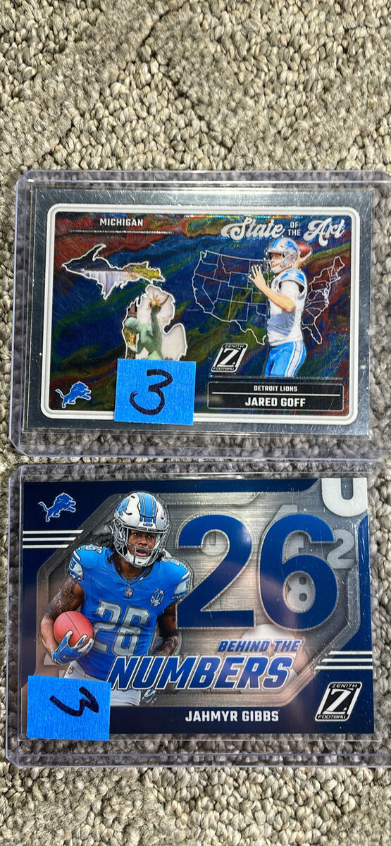 Detroit Lions raw mint sports trading cards $3-$5