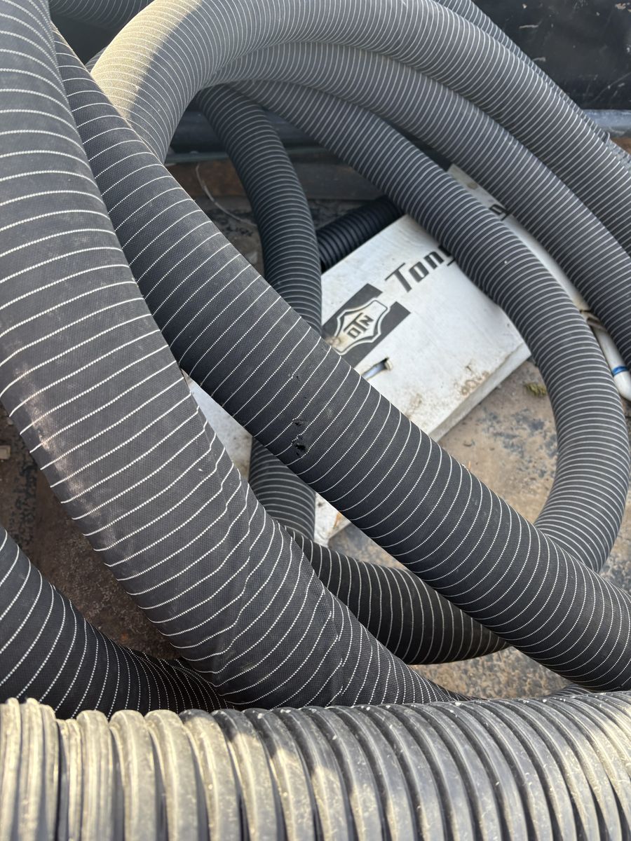 3 inch drain pipe, perforated, filter sock