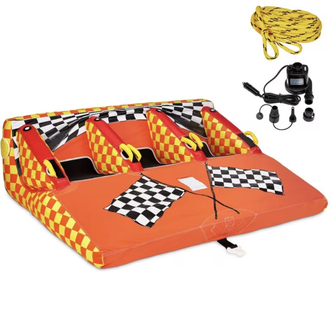 3 person towable water tube new in box boating tube