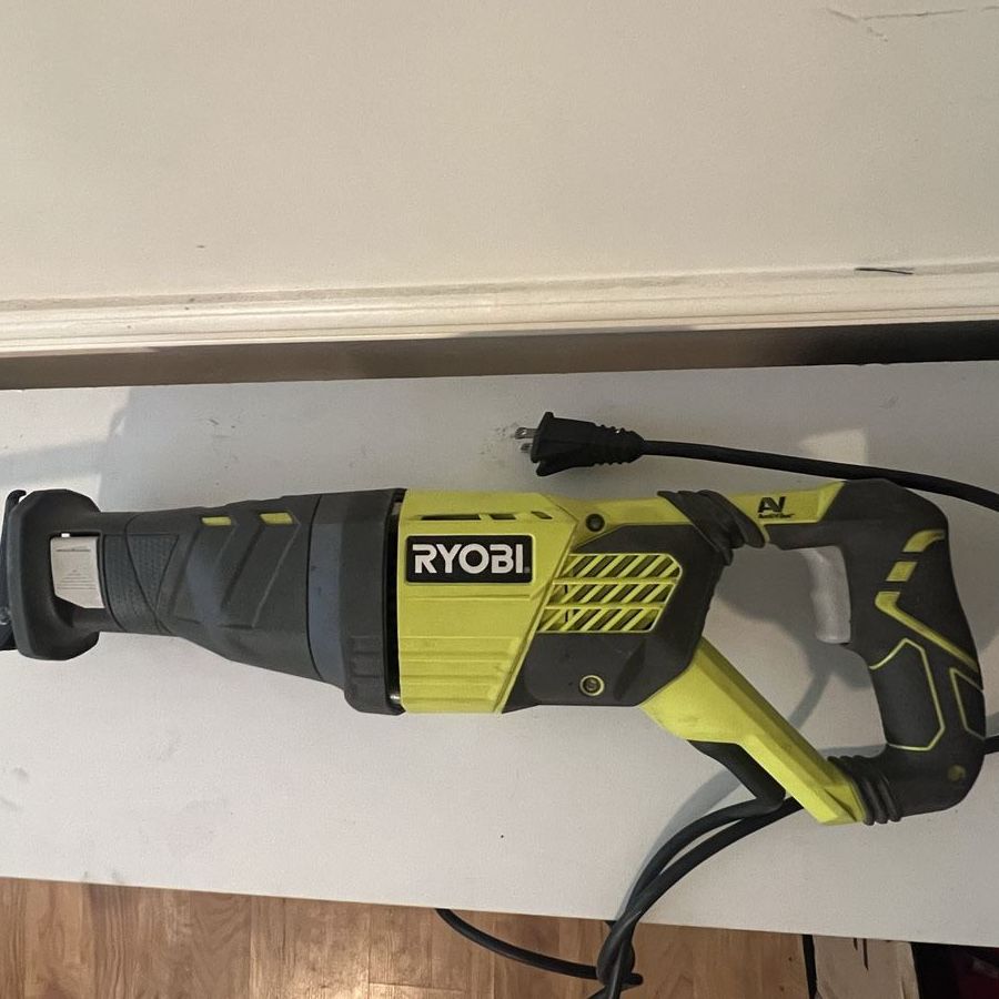 Ryobi RJ185V 10 Amp Corded Reciprocating Saw