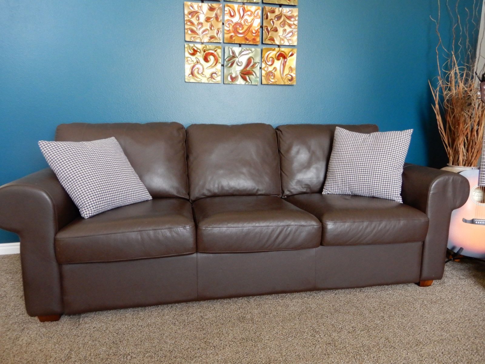 IKEA  Leather couch