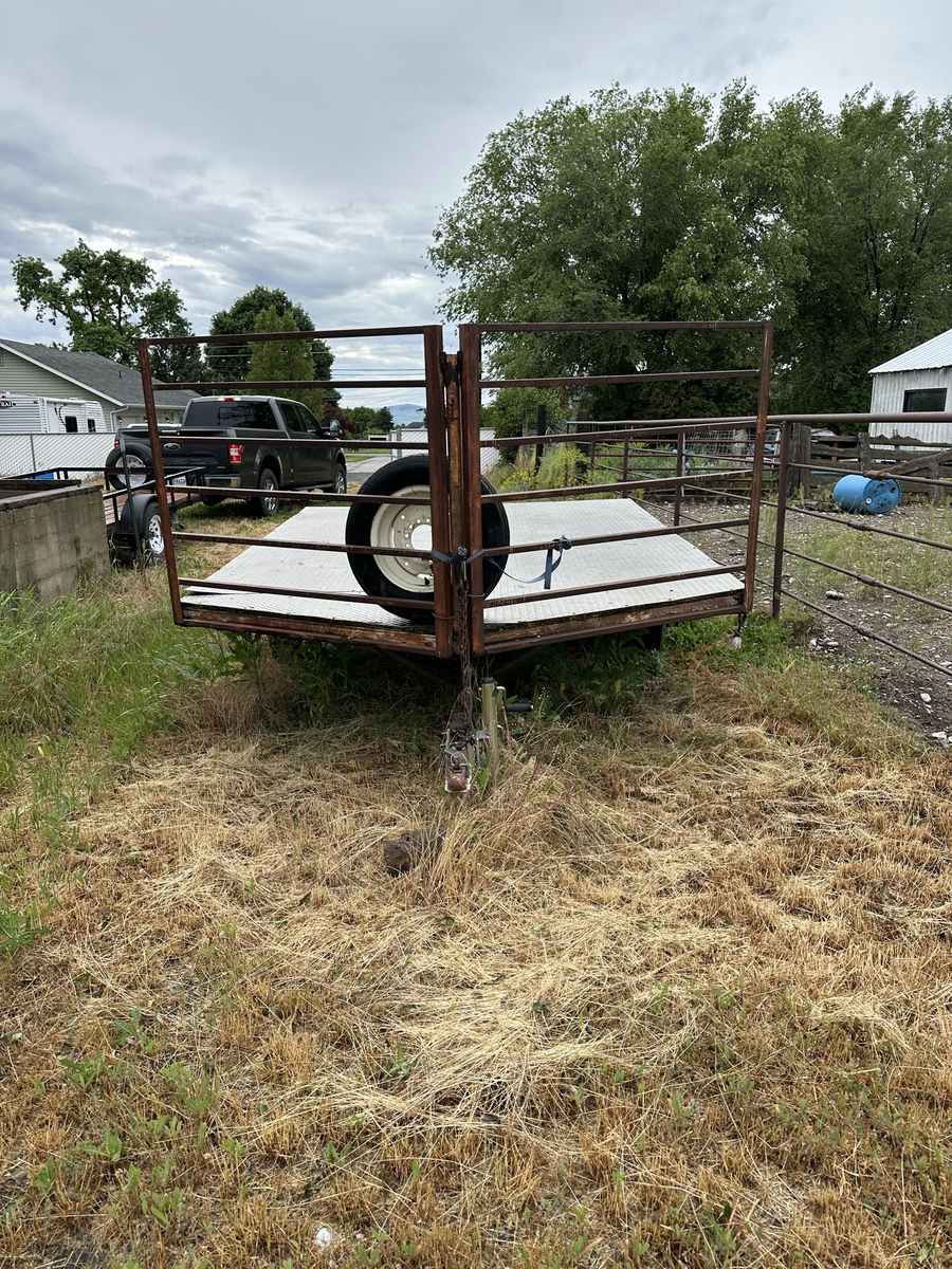 2 Place Snowmobile Trailer