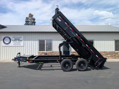 2025 Load Trail DL 7x14x2 (83') Low-Pro Dump Trailer 14K Scissor Lift