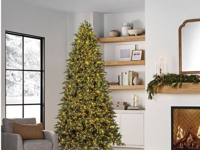 Member's Mark 9' Norway Fir Pre-Lit Christmas Tree - $225