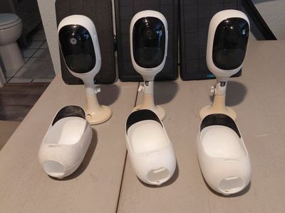 Reolink Argus 3 Pro Outdoor Security Cameras w/ Solar Panels - 3-Pack, Wireless