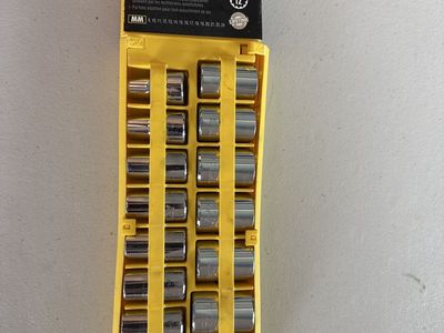 Stanley Professional 1/2" Dr Metric Socket Set - 15pc Max-Drive (89-339)