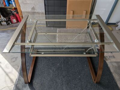 Glass Desk