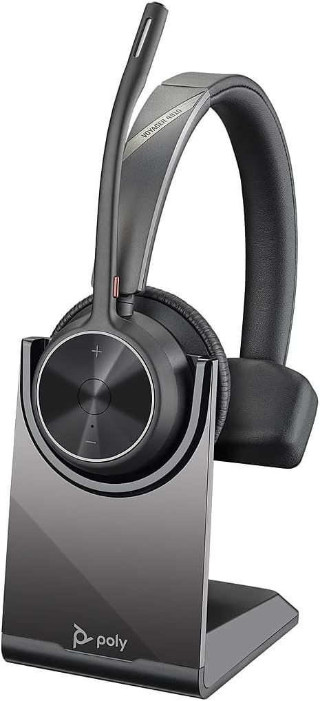 Poly - Voyager 4310 UC Wireless Headset + Charge Stand