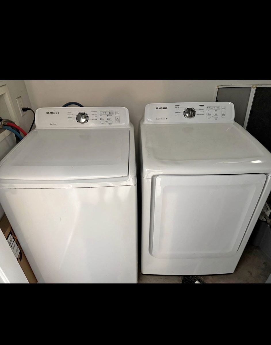 Samsung washer and dryer