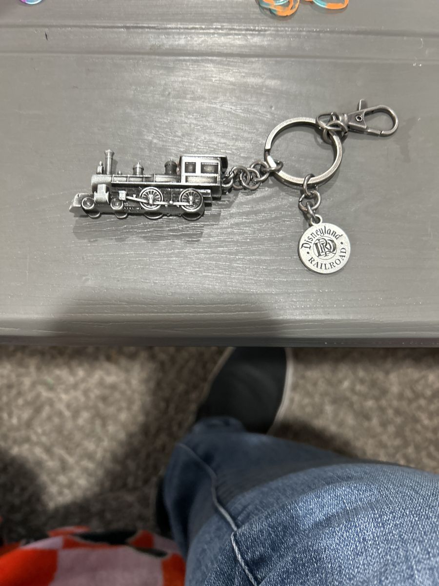 Disney Railroad Keychain