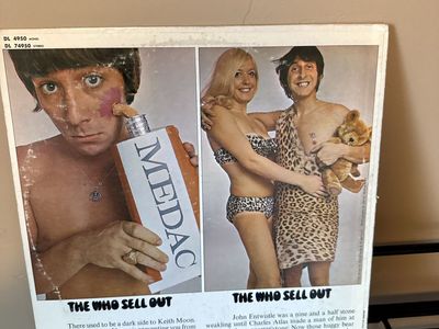 The Who Sell Out Vintage Vinyl Record Album Decca DL 74950