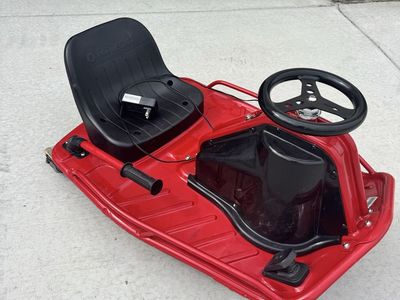 Razor Crazy Cart Shift 2.0 12V Electric Drifting Go-Kart for Kids - Red