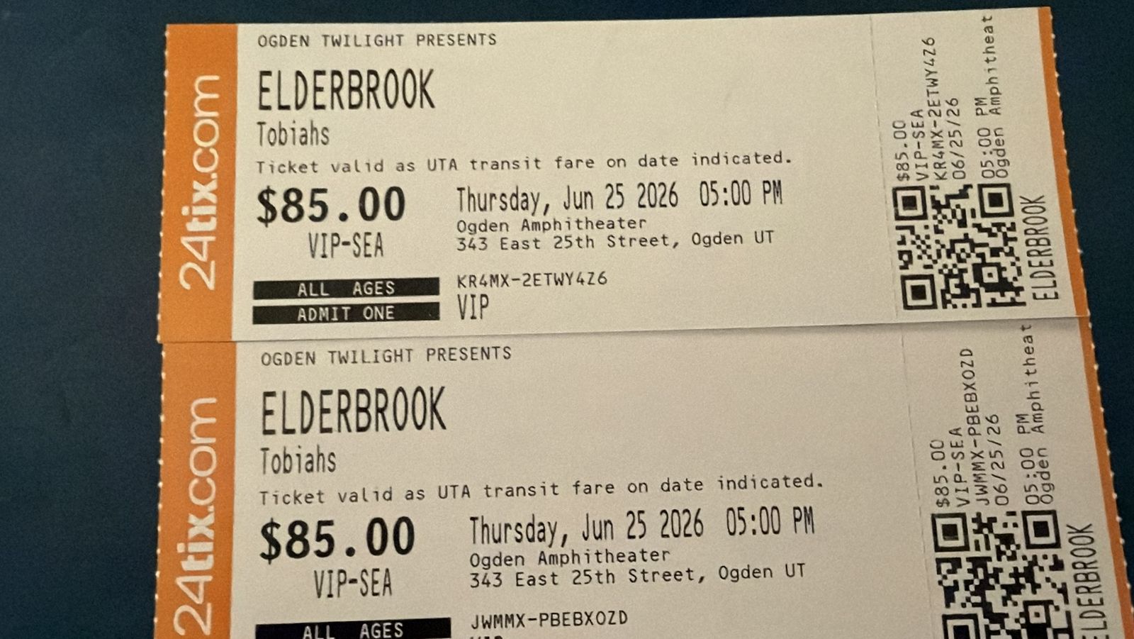 Ogden Twilight VIP – Elderbrook