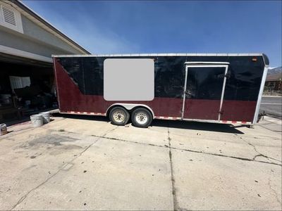 24’ feet heavy duty cargo trailer (re-purposed for concrete forms and work)