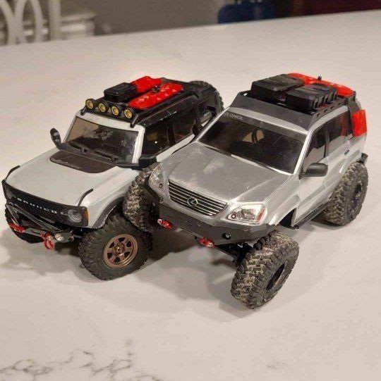 SCX24 Bronco and Lexus