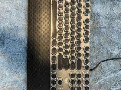 Typewriter Style Mechanical Keyboard Wired